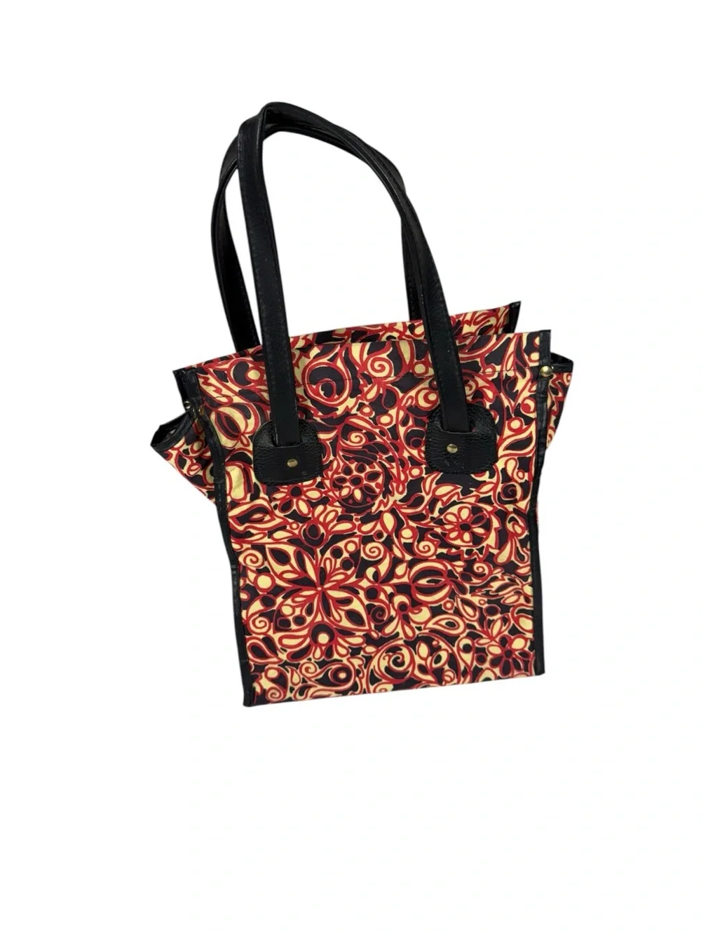 Vintage, Patterned Tote Bag
